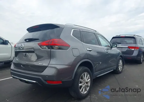 2019 Nissan Rogue Sv z USA, uszkodzony, nr VIN KNMAT2MV1KP519243